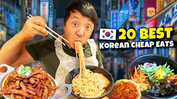 20 BEST Korean Cheap Eats in Seoul South Korea