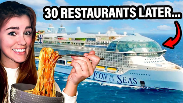 I ate at Every Restaurant on the Biggest Cruise Ship in the World! (Icon of the Seas)