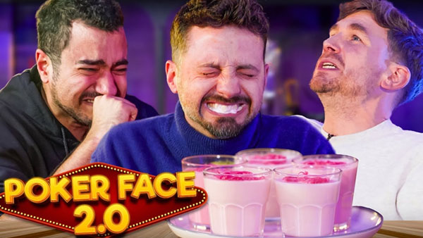 POKER FACE 2.0 Extreme Flavour Food Challenge (Group Game) Ep. 2