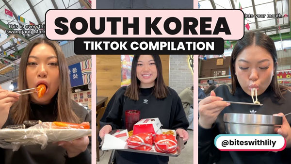 South Korea Food 🇰🇷 | Biteswithlily TikTok Compilation