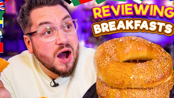 Taste Testing BREAKFASTS from Around the World (GAME)